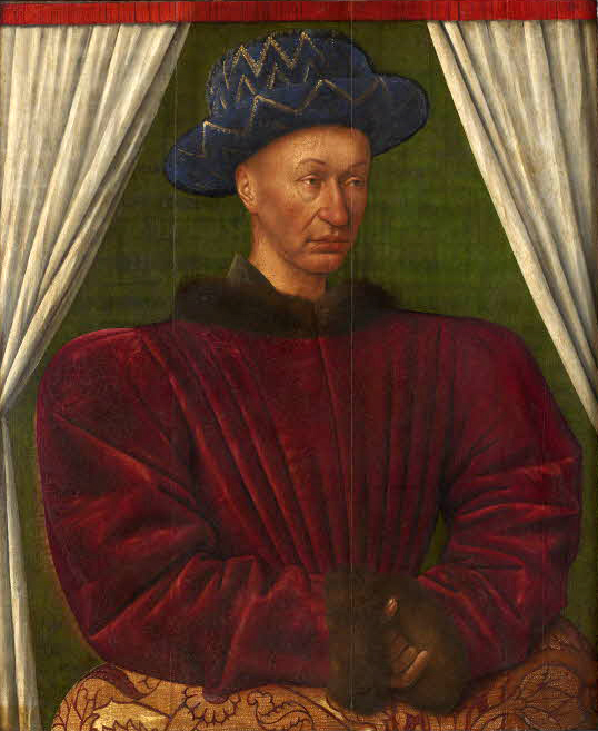 Charles_VII_by_Jean_Fouquet_1445_1450